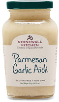Stonewall Kitchen Parmesan Garlic Aioli - 10.25 oz | stonewall kitchen aioli | stonewall aioli | stonewall kitchen garlic aioli | stonewall garlic aioli | stonewall kitchen aioli sauce | garlic aioli stonewall