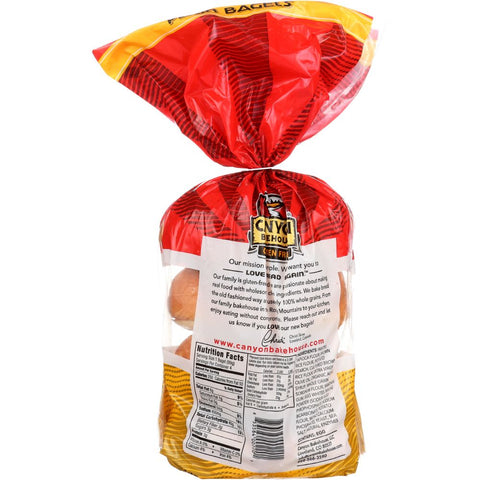 Canyon Bakehouse Plain Bagel Gluten Free - 14 oz