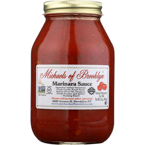 Michaels of Brooklyn Marinara Sauce - 32 oz | Pantryway