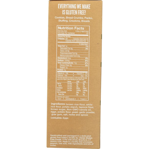 Aleia's Gluten Free Savory Stuffing Mix - 10 oz