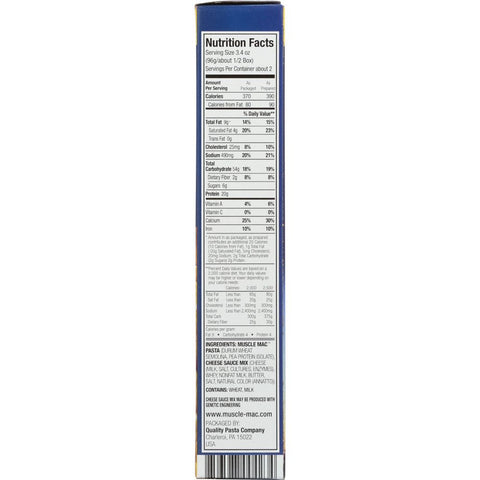 Muscle Mac High Protein Macaroni and Cheese - 6.75 oz