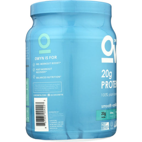 OWYN Protein Powder Smooth Vanilla - 1.1 lb