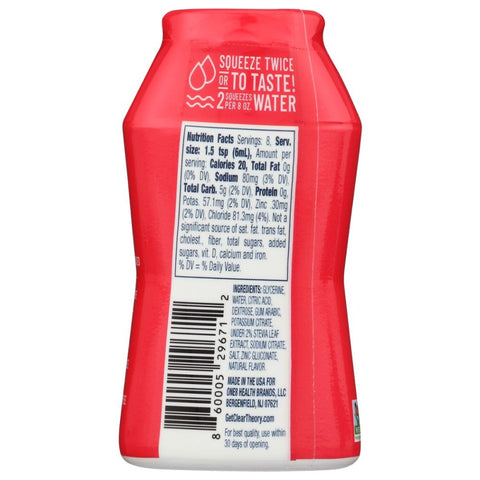 Clear Theory Water Enhance Fruit Punch - 1.62 fl oz