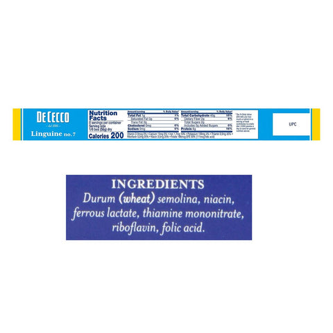 De Cecco Linguine no.7 Pasta- 16 oz