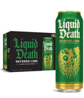 Liquid Death Severed Lime Sparkling Water - 8pk