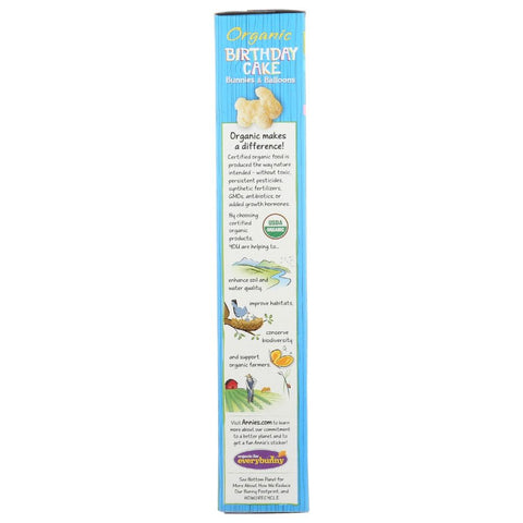 Annie's Homegrown Organic Birthday Cake Bunnies & Balloons Rice Cereal - 9.4 oz
