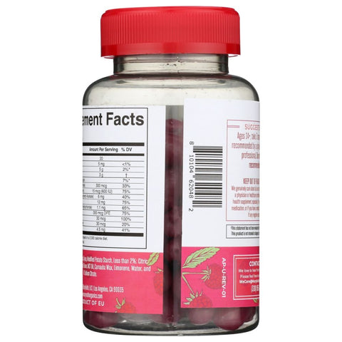 MaryRuths Multivitamin Beans Raspberry - 90 pc