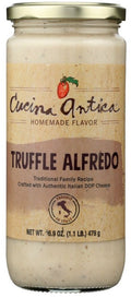 Cucina Antica Truffle Alfredo Pasta Sauce - 16.9 oz | cucina antica truffle alfredo | cucina antica alfredo | Pantryway | Cucina Antica