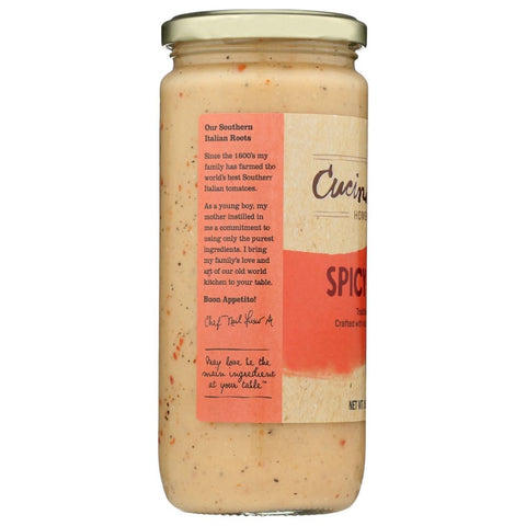 Cucina Antica Spicy Alfredo Pasta Sauce - 16.9 oz
