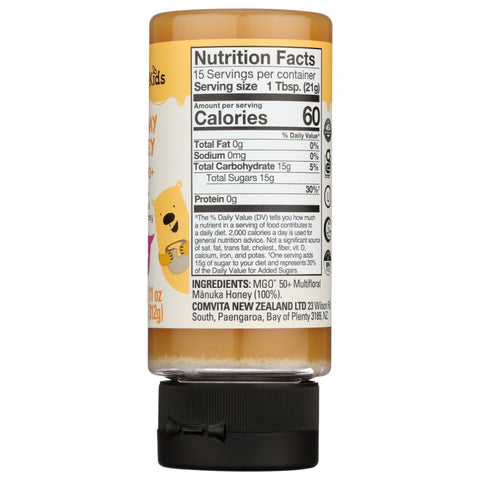 Comvita Kids Yummy Honey MGO 50+ Multifloral Manuka Honey - 11 oz