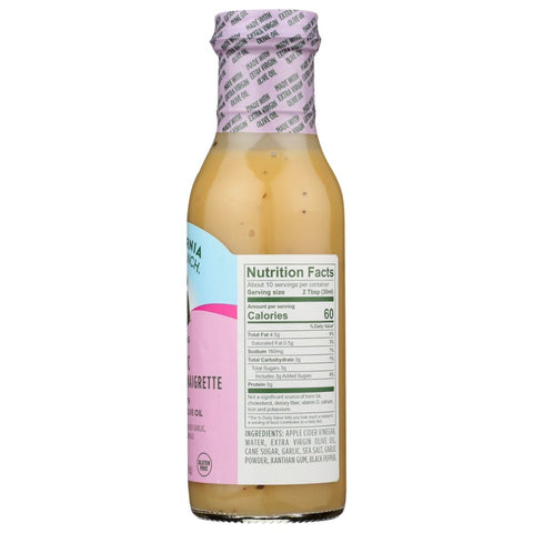 California Olive Ranch Dressing Garlic Apple Cider Vinaigrette - 10 fl oz