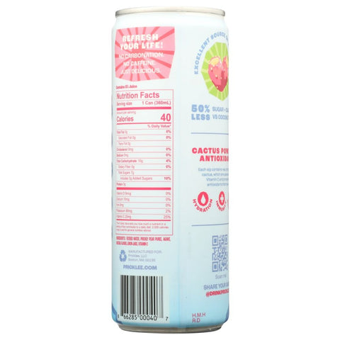 Pricklee Cactus Water Prickly Pear Original - 12 fl oz