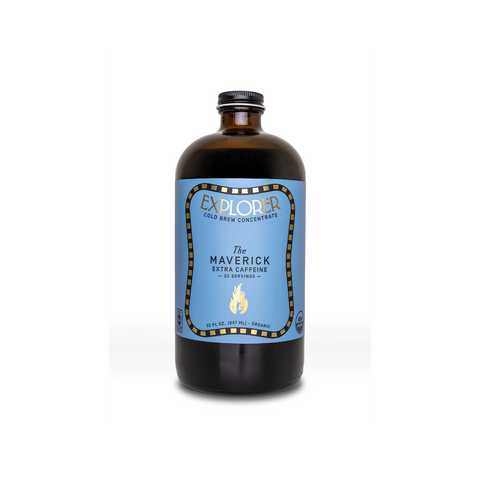 Explorer Cold Brew Concentrate The Maverick Extra Caffeine - 32 fl oz