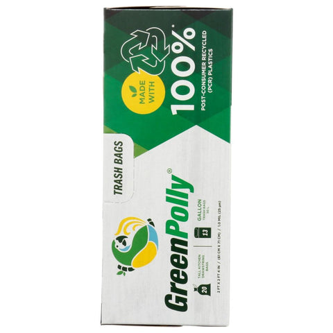 GreenPolly Trash Bags 13 Gallon - 20 bg