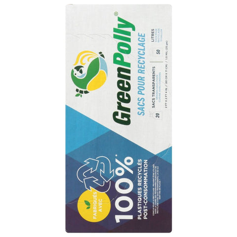 GreenPolly Recycling Bags 13 Gallon - 20 bg