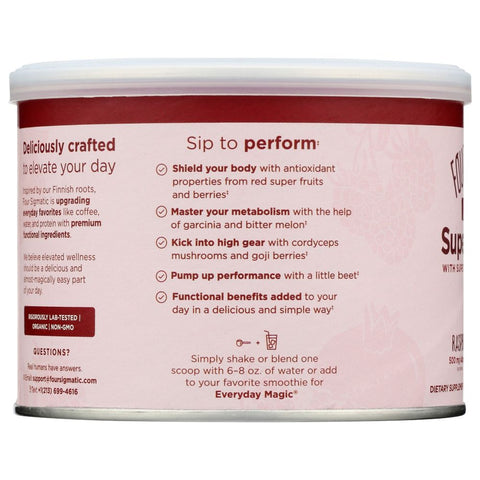 Four Sigmatic Perform Super Powder Raspberry Pomegranate - 4.94 oz