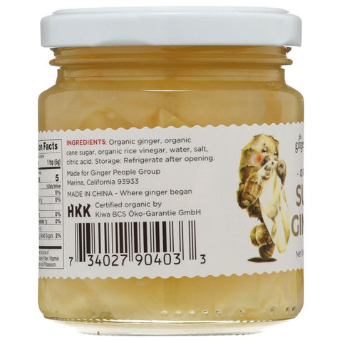 The Ginger People Organic Sushi Ginger - 6.7 oz