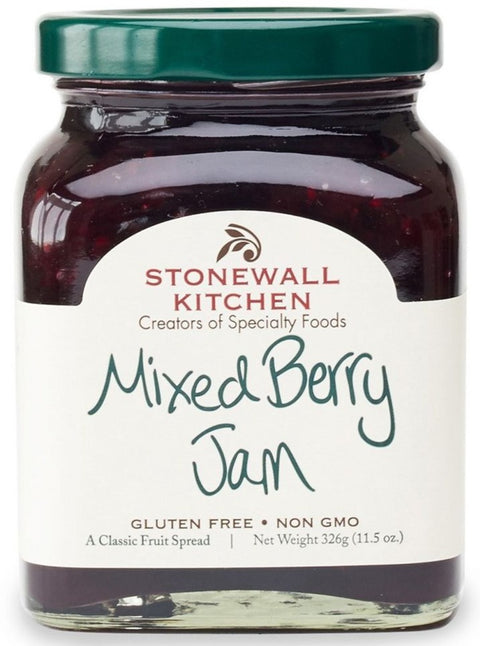 Stonewall Kitchen Mixed Berry Jam - 11.5 oz | stonewall kitchen jam | stonewall jam | stonewall kitchen jelly | stonewall blueberry jam | stonewall kitchen jam where to buy | jam stonewall kitchen