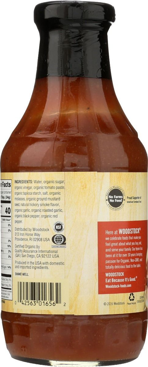 Woodstock Organic Original Bar-B-Q Sauce - 18 oz