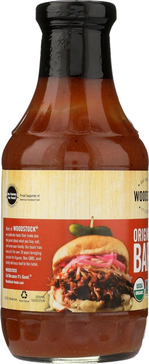Woodstock Organic Original Bar-B-Q Sauce - 18 oz