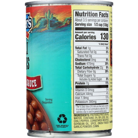Kunders Chili Beans Cumin And Chili Sauce - 15 oz