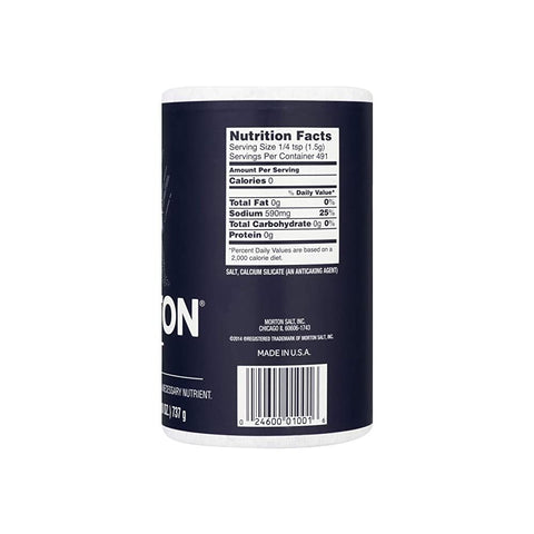 Mortons Table Salt - 26 oz