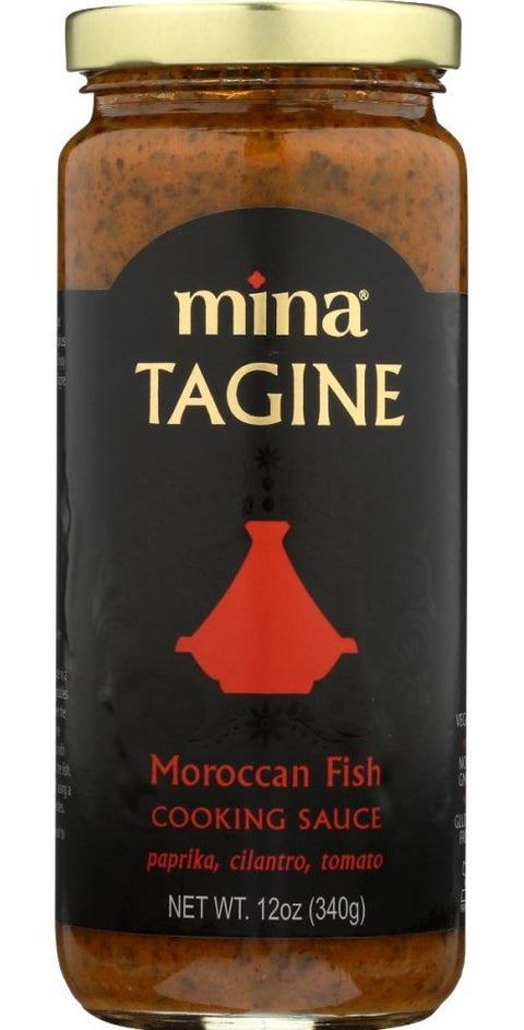 Mina Tagine Moroccan Fish Cooking Sauce - 12 oz | Pantryway