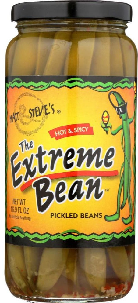 The Extreme Bean Hot And Spicy Pickled Beans - 16.9 oz