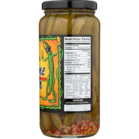 The Extreme Bean Hot And Spicy Pickled Beans - 16.9 oz