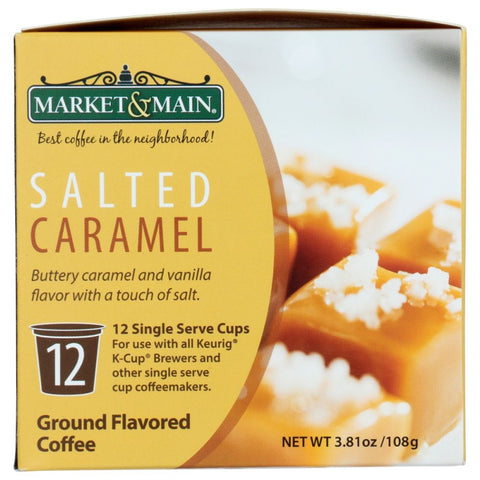 market and main k cups |market and main coffee where to buy | market main coffee | market & main salted caramel coffee | market & main k cups | Pantryway