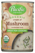Pacific Foods Organic Cream Of Mushroom Condensed Soup - 10.5 oz