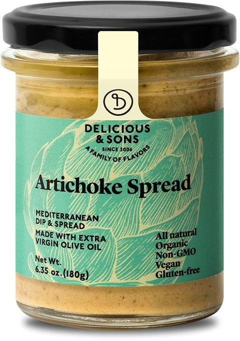 Delicious And Sons Artichoke Spread - 6.35 oz