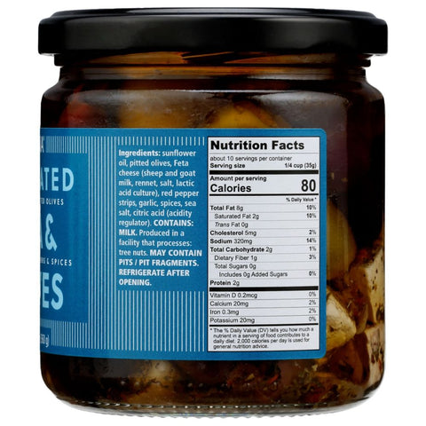 Divina Marinated Feta Olives - 12.7 oz