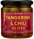 Divina Tangerine and Chili Olives | divina pitted olives | divina organic pitted green olives | divina green olives | divina pitted green olives | divina olives | Pantryway
