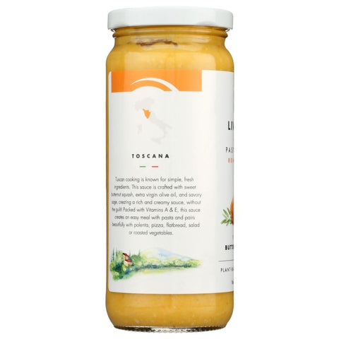 Livwell Foods Pasta Sauce Tuscan Butternut and Sage - 16 oz