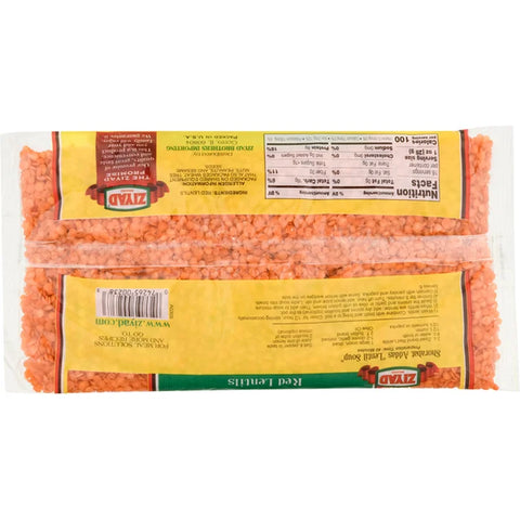 Ziyad Red Lentils - 16 oz.