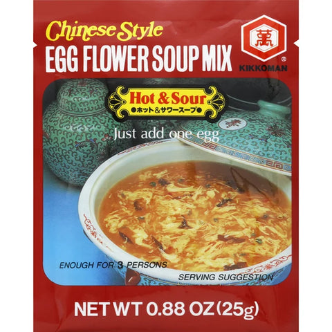 Kikkoman Soup Egg Flower Hot & Sour - 0.88 oz.