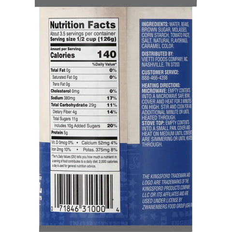 Kingsford Brown Sugar Molasses Baked Beans - 15 oz