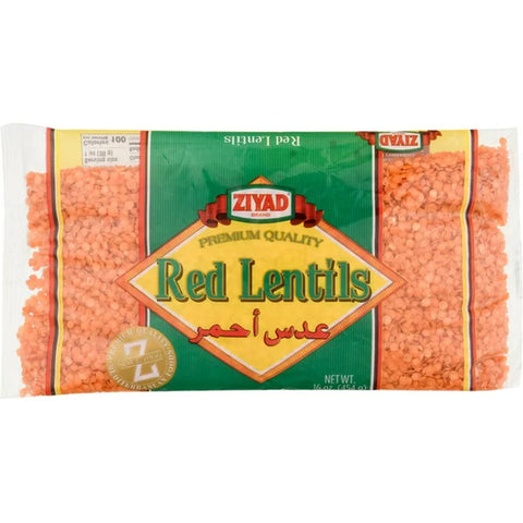 Ziyad Red Lentils - 16 oz.