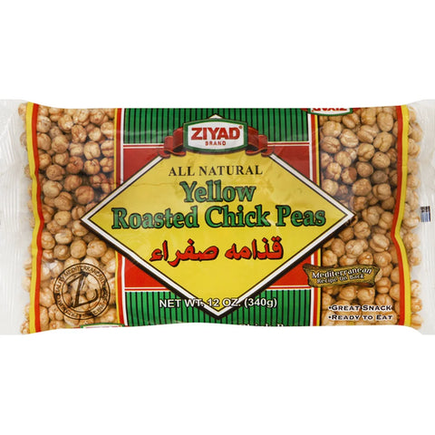 Ziyad Yellow Roasted Chickpeas - 12 oz