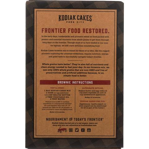 Kodiak Cakes Protein Packed Brownie Mix Chocolate Fudge - 14.82 oz