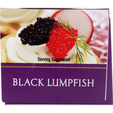 Romanoff Caviar Black Lumpfish - 2 oz