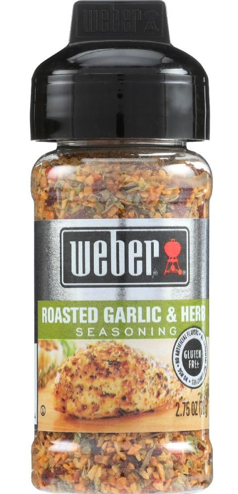 Weber Roasted Garlic and Herb Seasoning - 2.75 oz | Pantryway