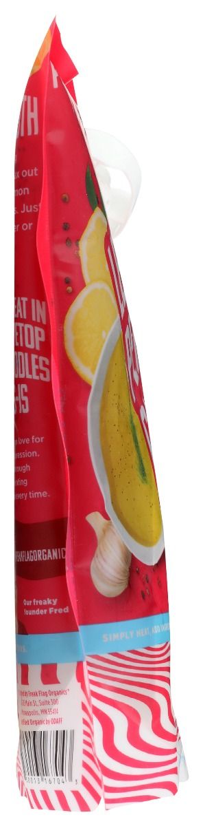 Freak Flag Organics Lemon Pepper Chicken Bone Broth - 16 oz.