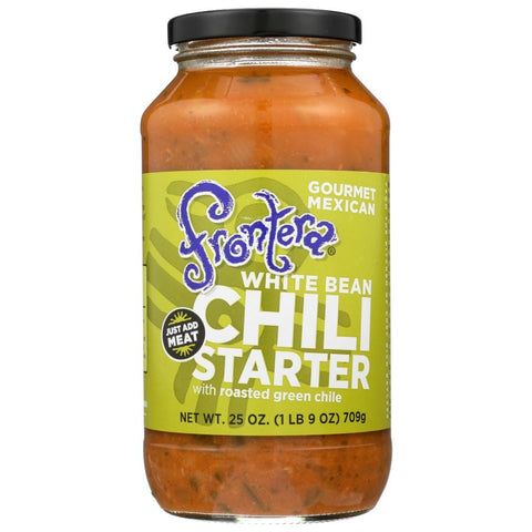 Frontera White Bean Chili Starter - 24 oz | Pantryway