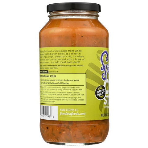 Frontera White Bean Chili Starter - 24 oz