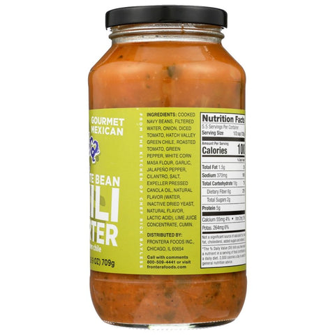 Frontera White Bean Chili Starter - 24 oz