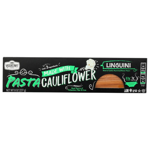 Veggiecraft Linguini Pasta Made With Cauliflower - 8 oz | Pantryway