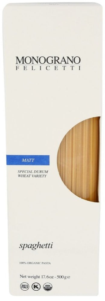 Monograno Felicetti Matt Spaghetti - 17.6 oz | monograno pasta | monograno felicetti | monograno felicetti pasta | monograno spaghetti | monograno felicetti spaghettoni | felicetti spaghetti | felicetti pasta where to buy | felicetti monograno | pasta monograno | spaghetti monograno | monograno pasta where to buy | monograno felicetti matt | felicetti monograno pasta | monograno felicetti matt spaghettoni | monograno felicetti where to buy | Monograno Felicetti | Pantryway