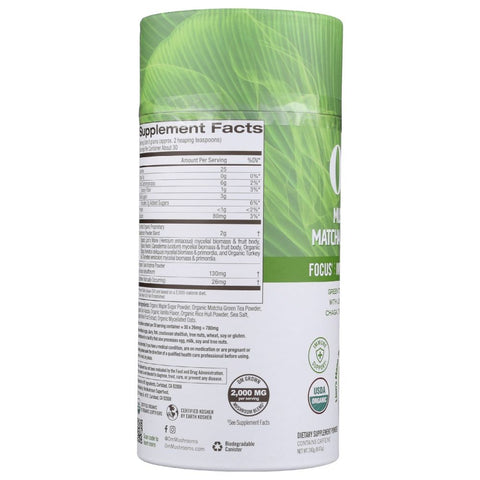 Om Mushroom Matcha Latte Blend - 8.4 oz.
